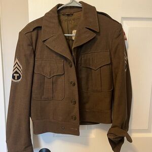 Vintage Authentic Military Jacket